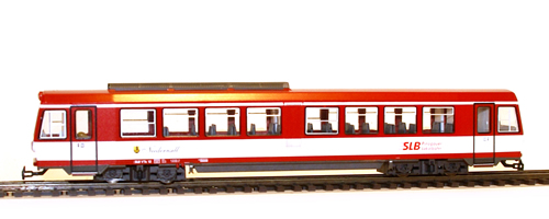 Ferro Train H-5090-012 - Austrian SLB Vts 12 Railcar, ruby red